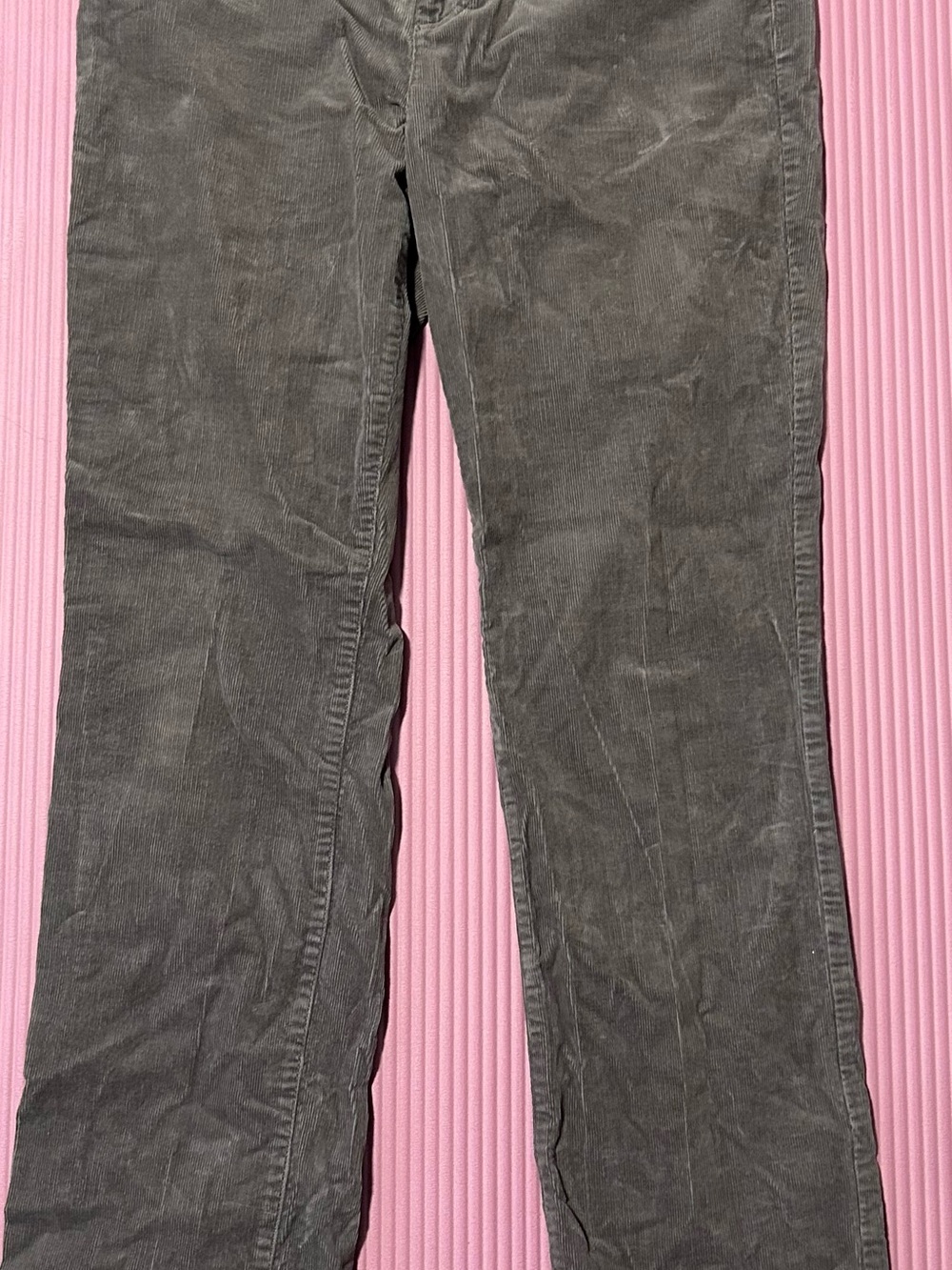 Talbots Gray Corduroy Pants